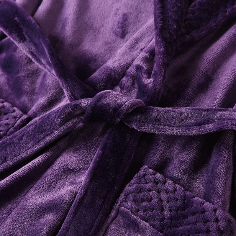 Peignoir violet