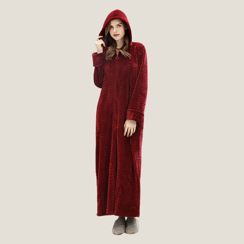 Robe de chambre avec best sale capuche femme